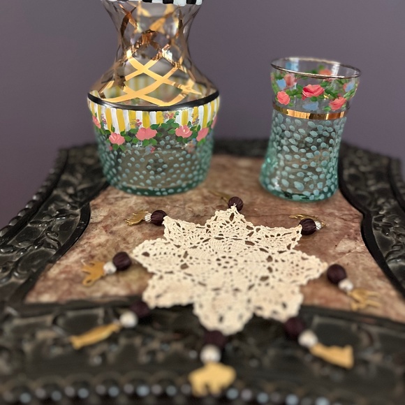 MacKenzie-Childs water Carafe